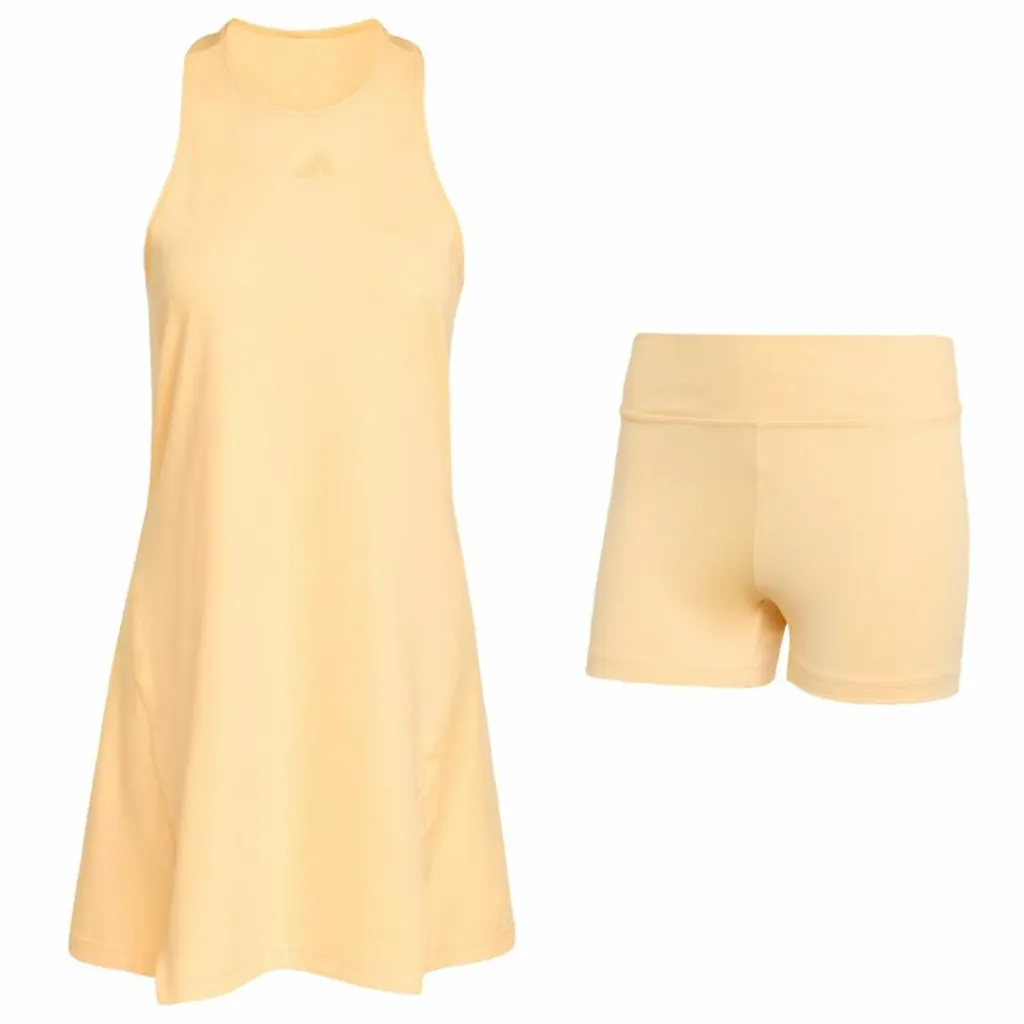 adidas Tennis<· CLUB TENNIS CLIMACOOL KLEID Ice Tangerine