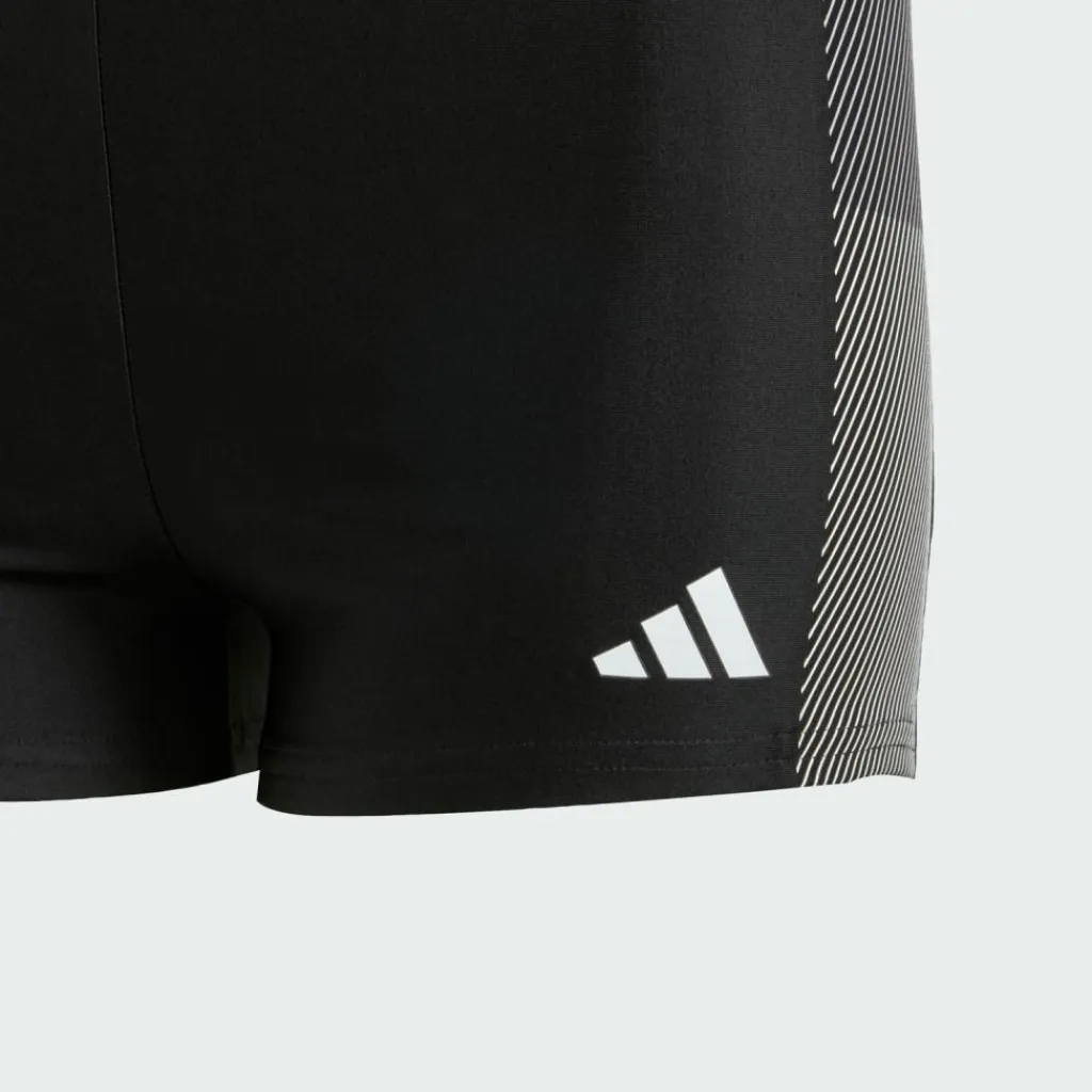 adidas Schwimmen<· Colorblock 3-Streifen Kids Black