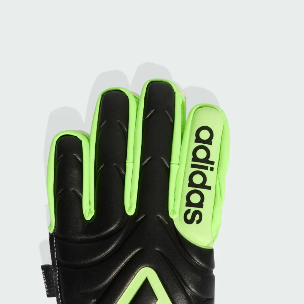 adidas Handschuhe<· Copa Match Fingersave Torwarthandschuhe Black / Black / Lucid Lemon