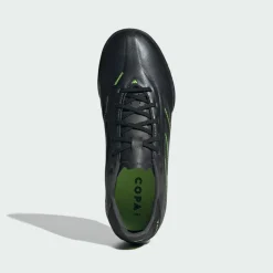 adidas Fußballschuhe<· Copa Pure 3 League Kunstrasen Core Black / Dgh Solid Grey / Lucid Lemon