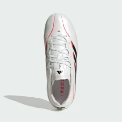 adidas Fußballschuhe<· COPA PURE IV LEAGUE Firm Ground Kids Zero Metalic / Core Black / Lucid Red