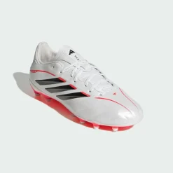 adidas Fußballschuhe<· COPA PURE IV LEAGUE Firm Ground Kids Zero Metalic / Core Black / Lucid Red