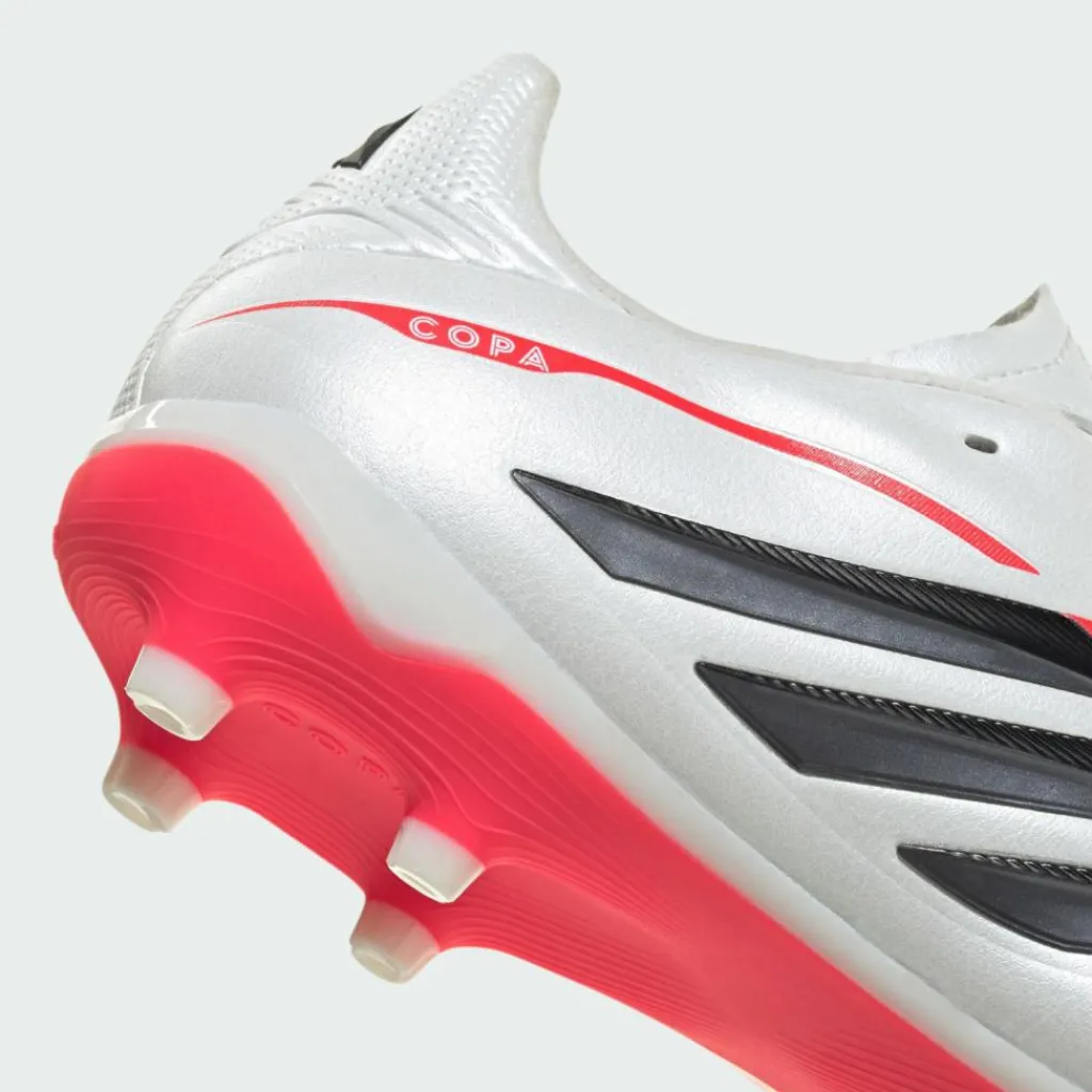 adidas Fußballschuhe<· COPA PURE IV LEAGUE Firm Ground Kids Zero Metalic / Core Black / Lucid Red