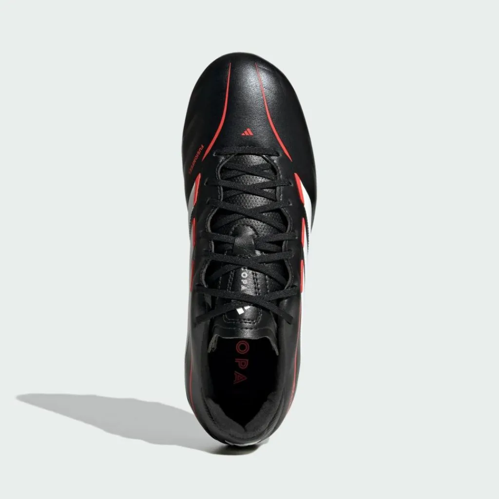adidas Fußballschuhe<· COPA PURE IV LEAGUE Firm Ground Kids Core Black / Cloud White / Lucid Red