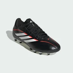 adidas Fußballschuhe<· COPA PURE IV LEAGUE Firm Ground Kids Core Black / Cloud White / Lucid Red