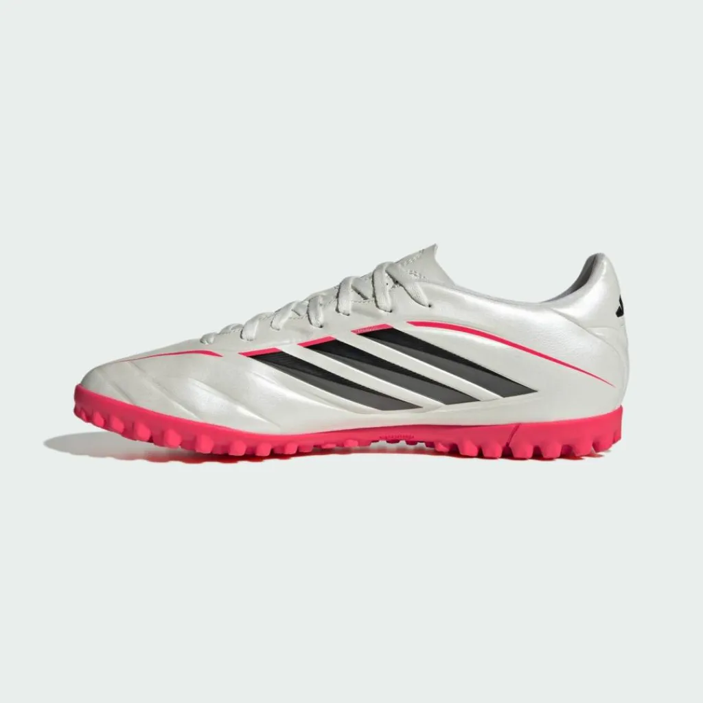 adidas Fußballschuhe<· COPA PURE IV CLUB Fußballschuh, Zero Metalic / Core Black / Lucid Red