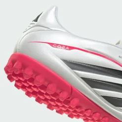 adidas Fußballschuhe<· COPA PURE IV CLUB Fußballschuh, Zero Metalic / Core Black / Lucid Red