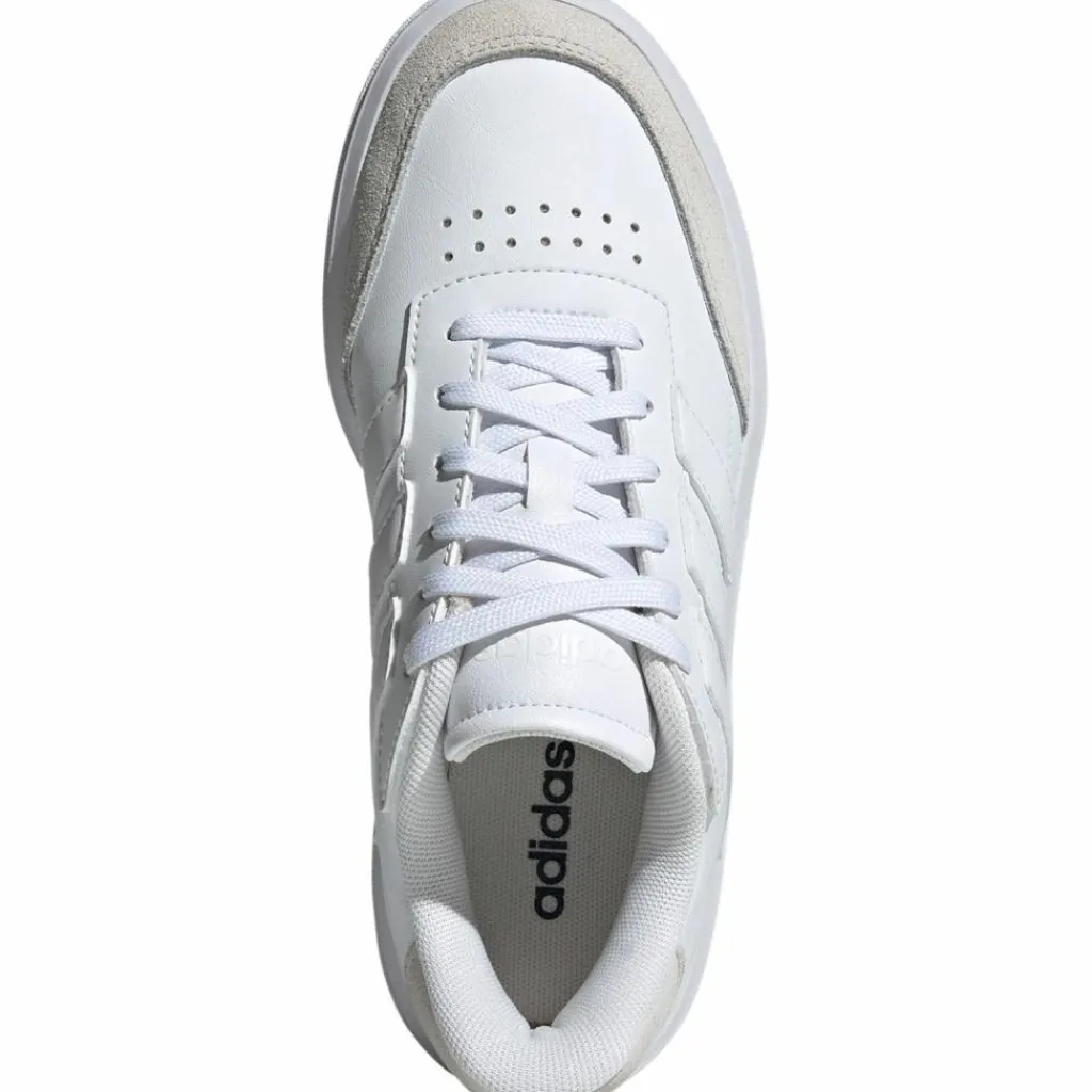 adidas Sneaker<· COURTBLOCK ftwr white-ftwr white-ftwr white