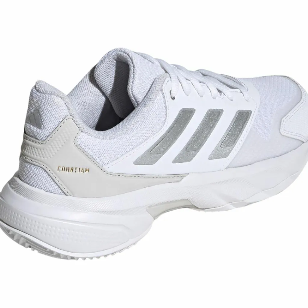 adidas Tennis|Tennis<· CourtJam Control 3 W CL ftwr white-silver met-grey one