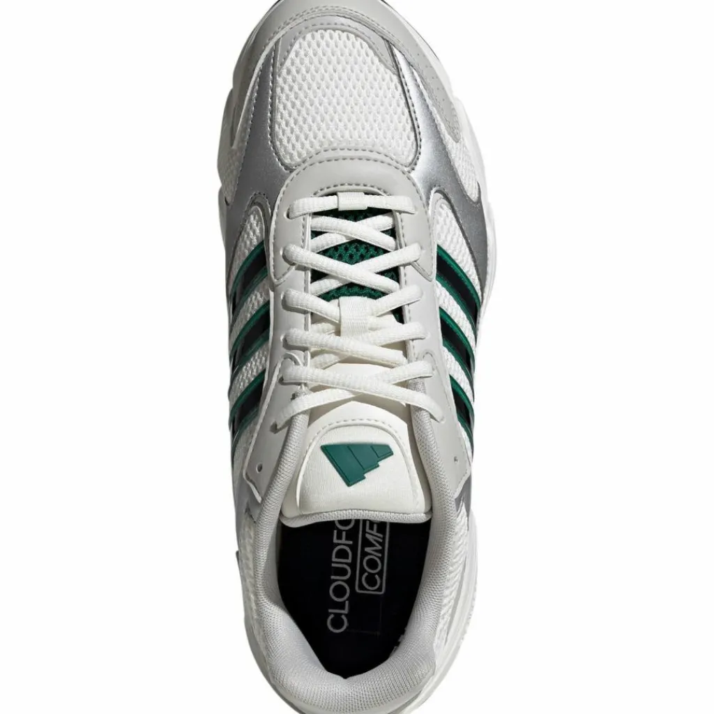adidas Streetwear|Sneaker<· CRAZYCHAOS 2000 core white-collegiate green-silver met