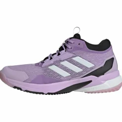 adidas Volleyball|Hallenschuhe<· Crazyflight 6 Mid Schuh für Powder Plum / Zero Metalic / Core Black
