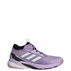 adidas Volleyball|Hallenschuhe<· Crazyflight 6 Mid Schuh für Powder Plum / Zero Metalic / Core Black