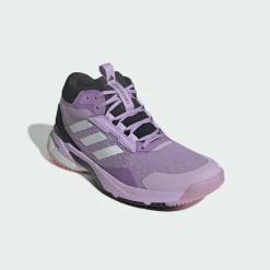 adidas Volleyball|Hallenschuhe<· Crazyflight 6 Mid Schuh für Powder Plum / Zero Metalic / Core Black