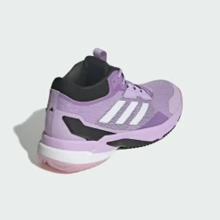 adidas Volleyball|Hallenschuhe<· Crazyflight 6 Mid Schuh für Powder Plum / Zero Metalic / Core Black