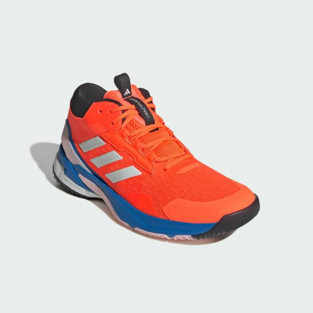 adidas Volleyball|Hallenschuhe<· Crazyflight 6 Mid Indoor Schuh Team Solar Orange / Zero Metalic / Bright Royal