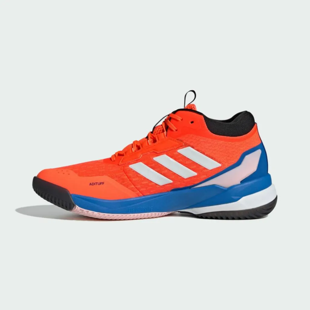 adidas Volleyball|Hallenschuhe<· Crazyflight 6 Mid Indoor Schuh Team Solar Orange / Zero Metalic / Bright Royal