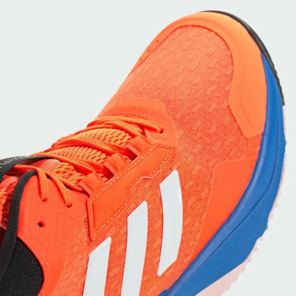 adidas Volleyball|Hallenschuhe<· Crazyflight 6 Mid Indoor Schuh Team Solar Orange / Zero Metalic / Bright Royal