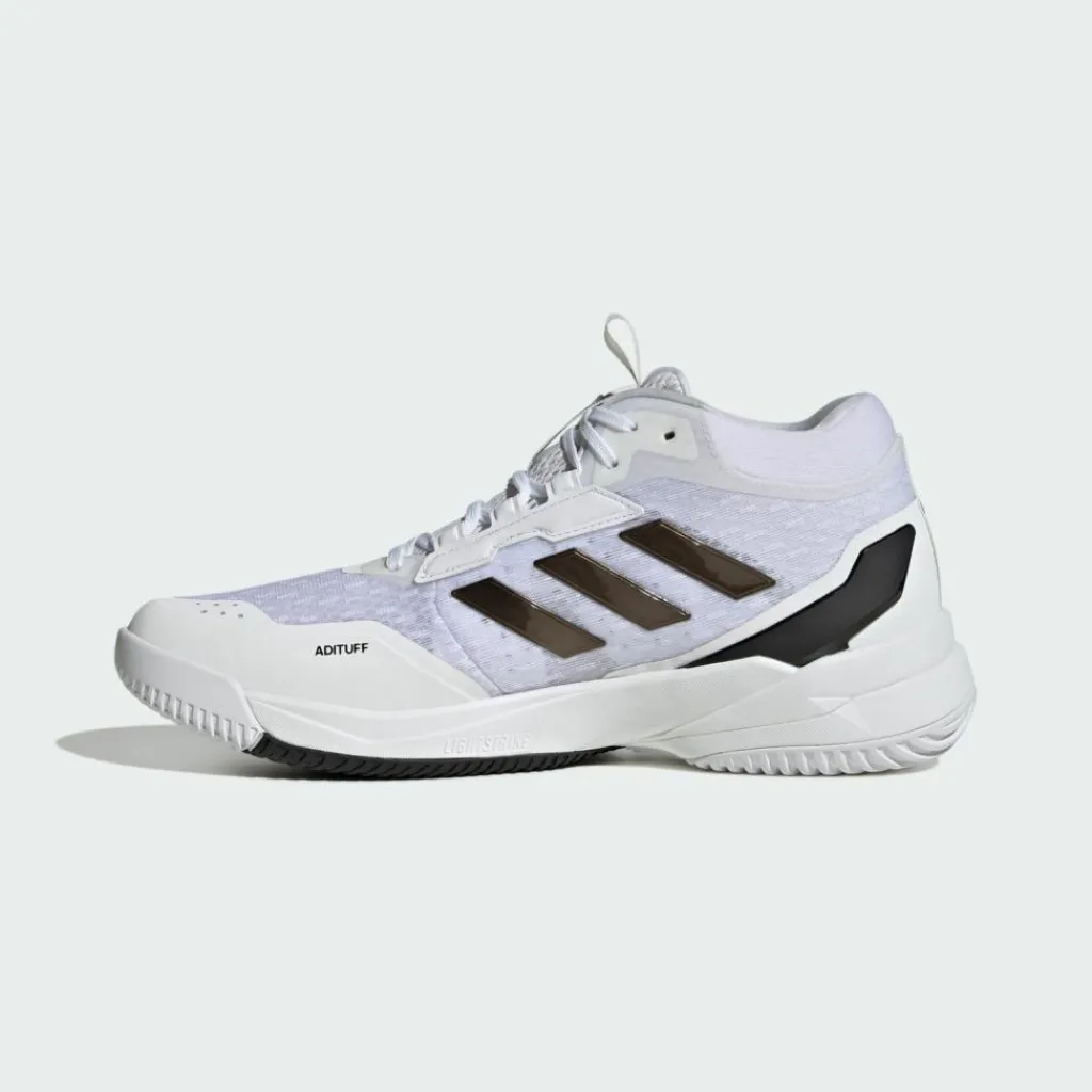 adidas Volleyball|Hallenschuhe<· Crazyflight 6 Mid Indoor Schuh Cloud White / Core Black / Cloud White