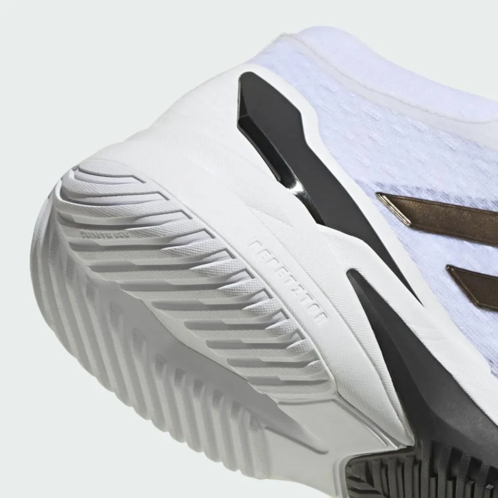 adidas Volleyball|Hallenschuhe<· Crazyflight 6 Mid Indoor Schuh Cloud White / Core Black / Cloud White