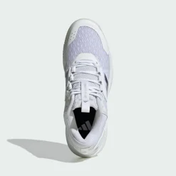 adidas Volleyball|Hallenschuhe<· Crazyflight 6 Mid Schuh für Cloud White / Silver Metallic / Core Black