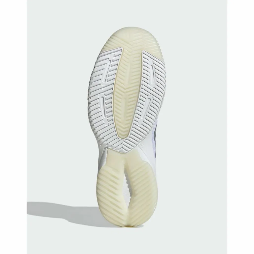 adidas Volleyball|Hallenschuhe<· Crazyflight 6 Mid Schuh für Cloud White / Silver Metallic / Core Black