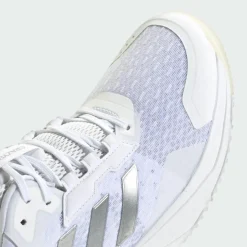 adidas Volleyball|Hallenschuhe<· Crazyflight 6 Mid Schuh für Cloud White / Silver Metallic / Core Black