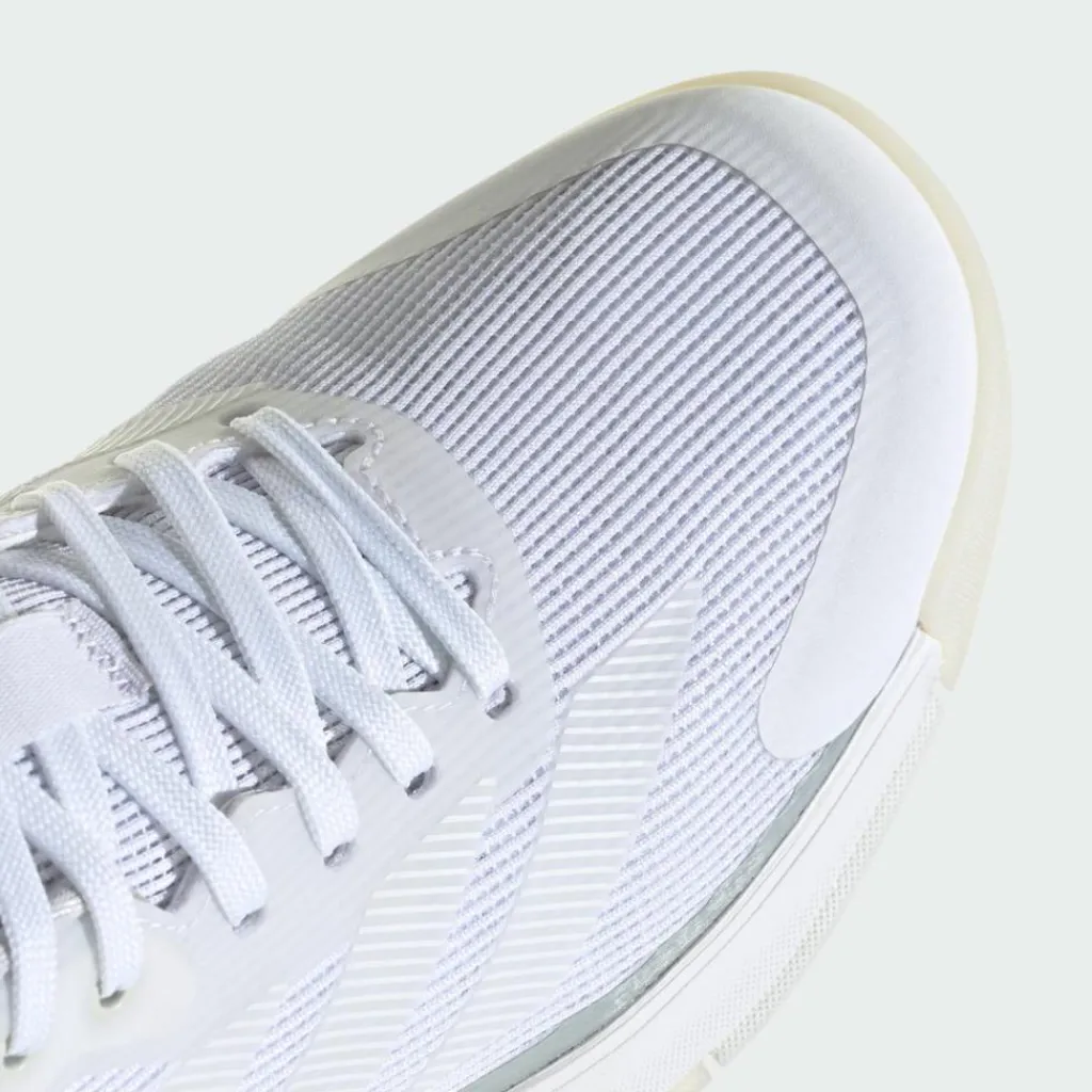 adidas Tennis<· Crazyquick Lightstrike Padel-Schuh Cloud White / Cloud White / Zero Metalic