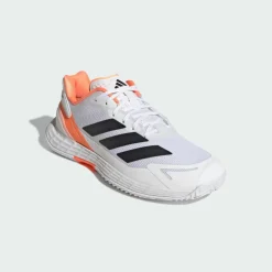 adidas Tennis|Tennis<· Defiant Speed 2 Tennisschuh Cloud White / Core Black / Lucid Orange