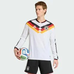 Online · Deutschland 26 Authentic langärmeliges Herren Trikots