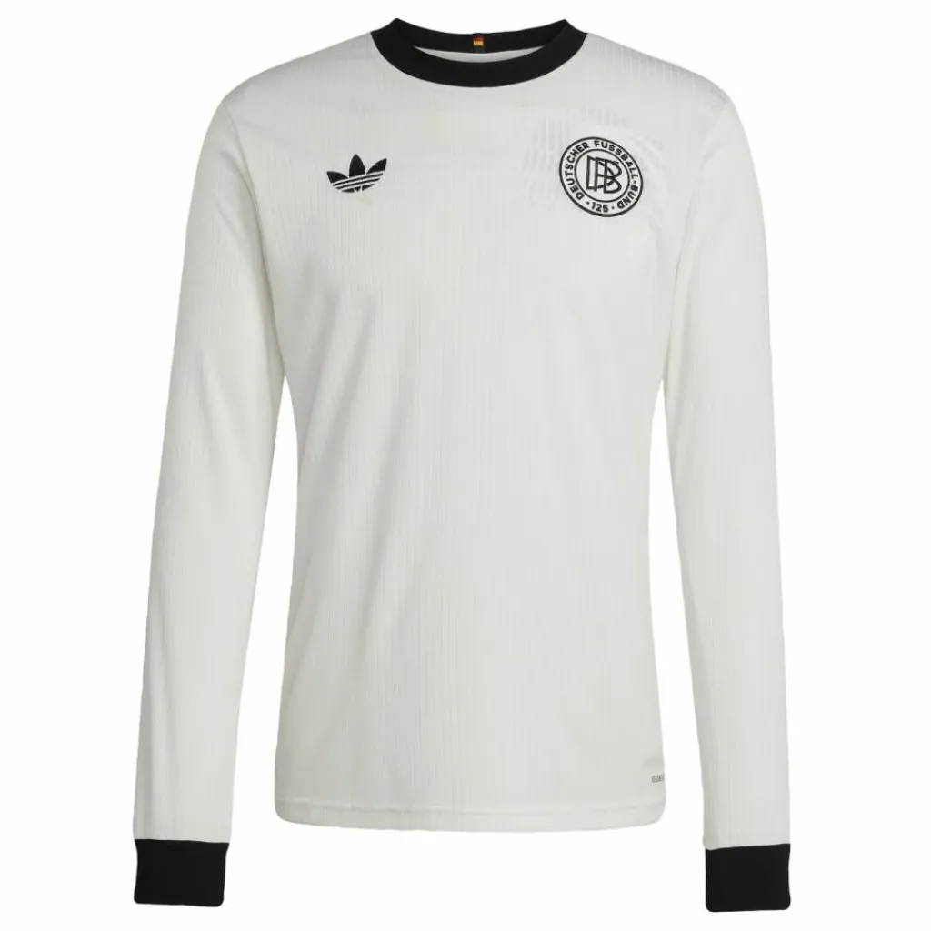 adidas Trikots<· DFB Anniversary Long Sleeve Trikot Cloud White / Black