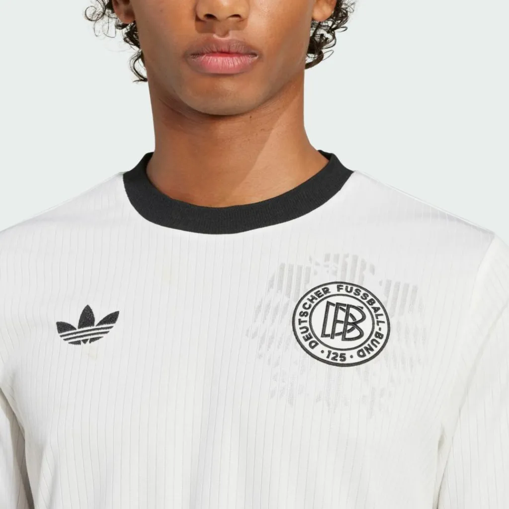 adidas Trikots<· DFB Anniversary Long Sleeve Trikot Cloud White / Black