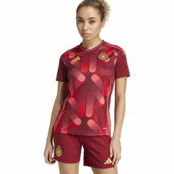 adidas Trikots<· DFB EM 2025 Auswärts team coll burgundy 2