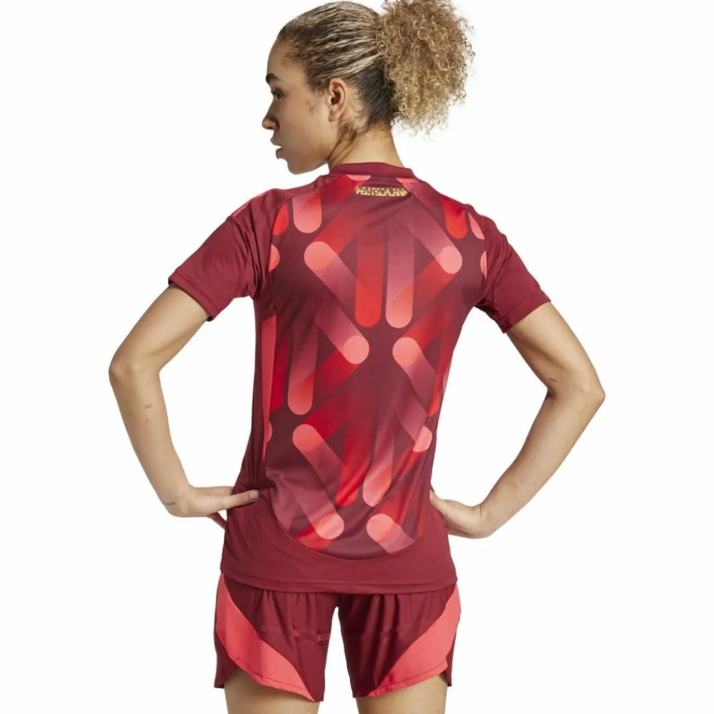 adidas Trikots<· DFB EM 2025 Auswärts team coll burgundy 2