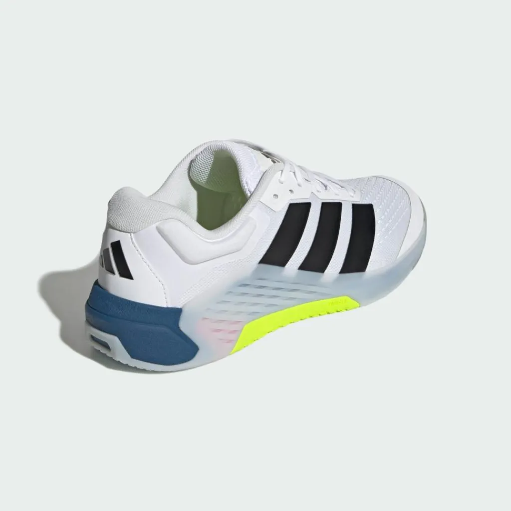 adidas Fitnessschuhe<· Dropset 4 Trainingsschuh Cloud White / Core Black / Dusky Petrol