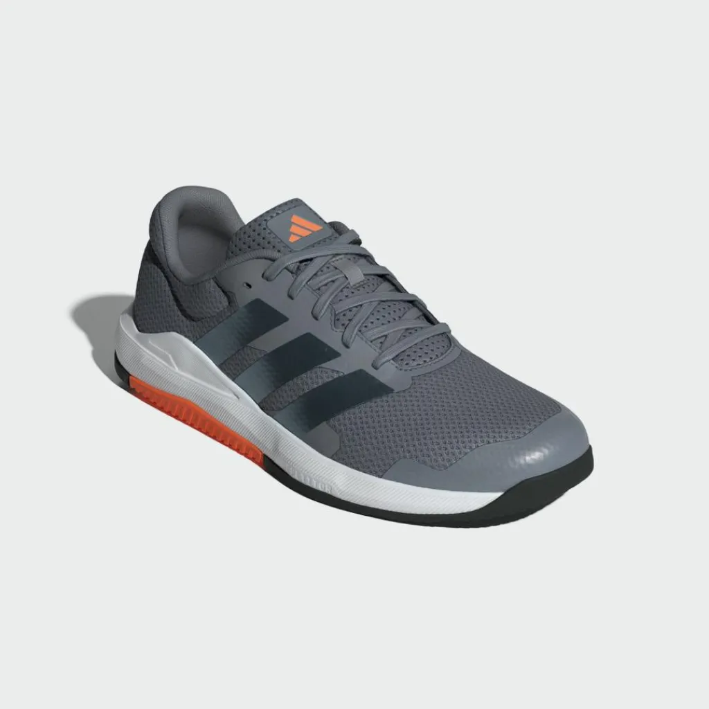 adidas Fitnessschuhe<· Dropset Base Trainingsschuh. Grey / Grey Five / Lucid Orange