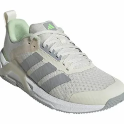 adidas Fitnessschuhe<· DROPSET CONTROL chalk white-halo silver-lime burst