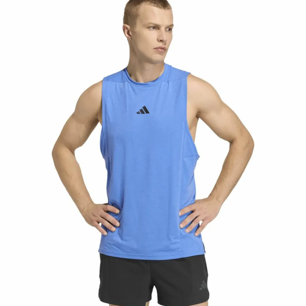adidas Tops & Tanks<· D4T rayblu
