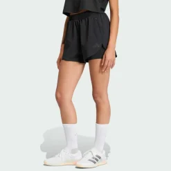 adidas Hosen<· D4T Workout Go To 2in1 Shorts Black
