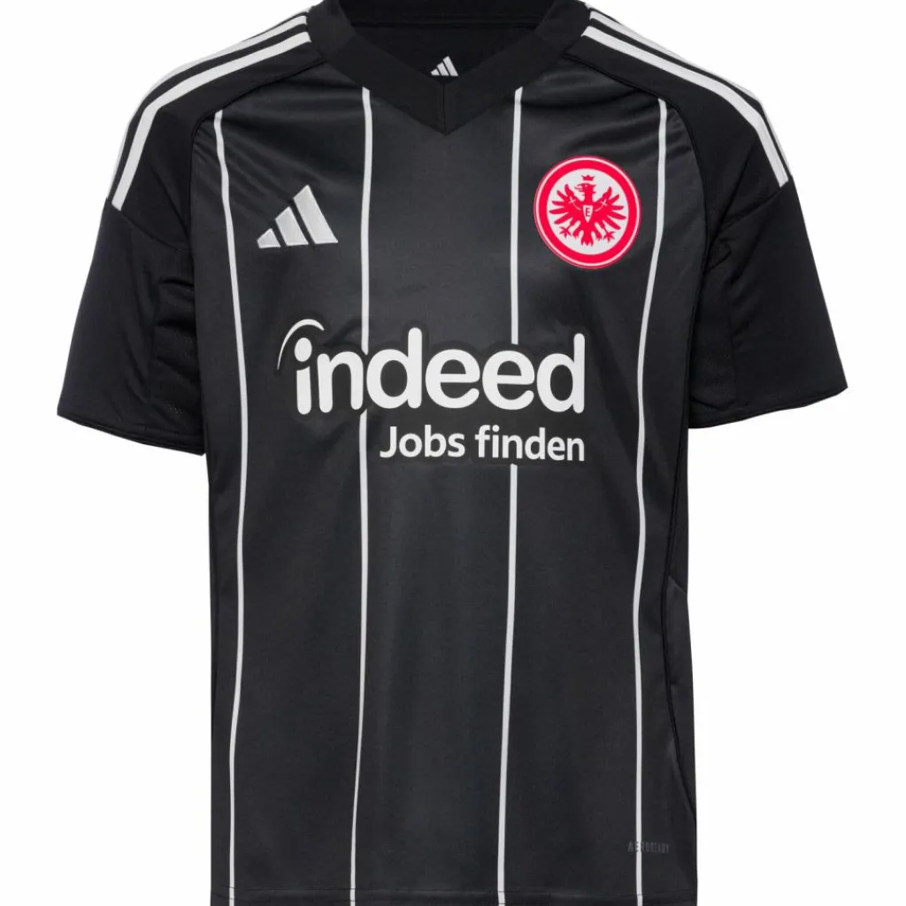 adidas Fußball|Trikots<· Eintracht Frankfurt 25/26 Ausweich black-white