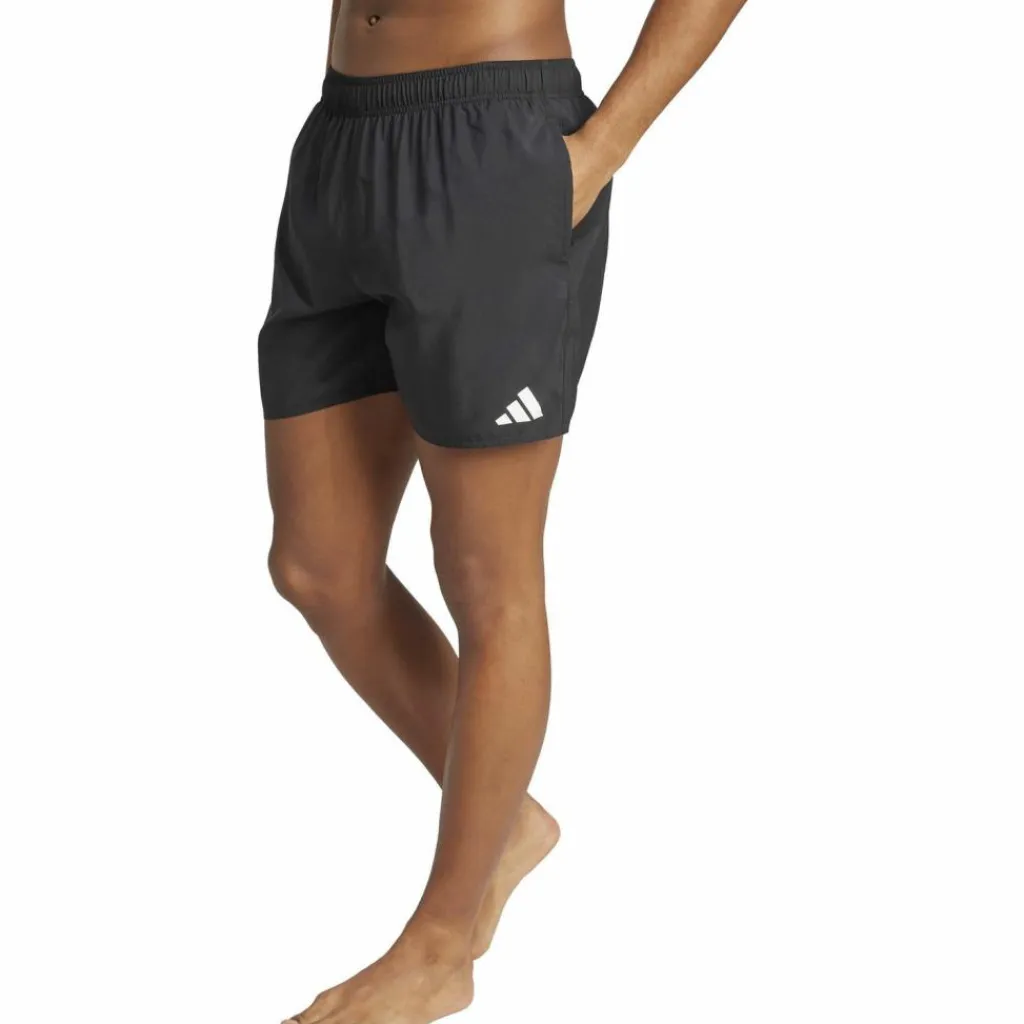 adidas Schwimmen|Schwimmen<· ESS SH 5IN black-white