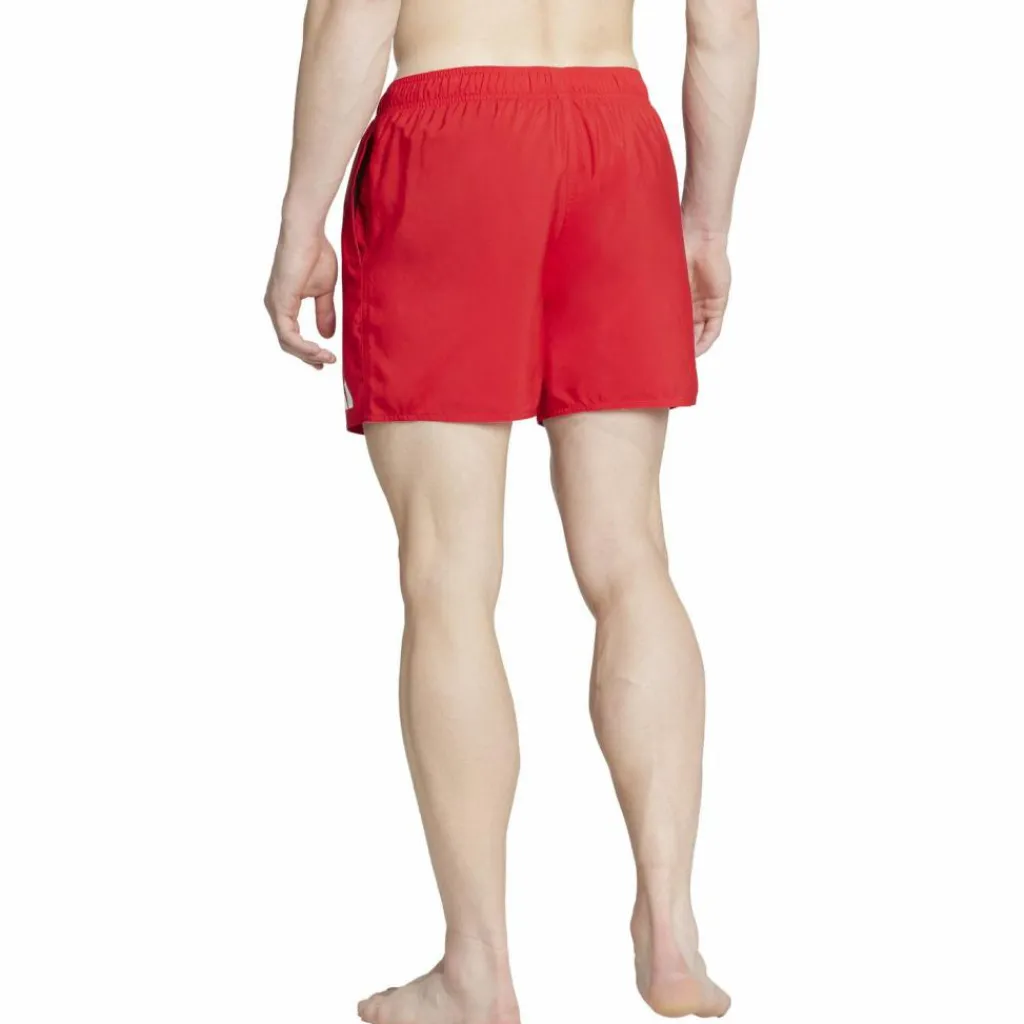 adidas Schwimmen<· ESS SH 5IN better scarlet-white