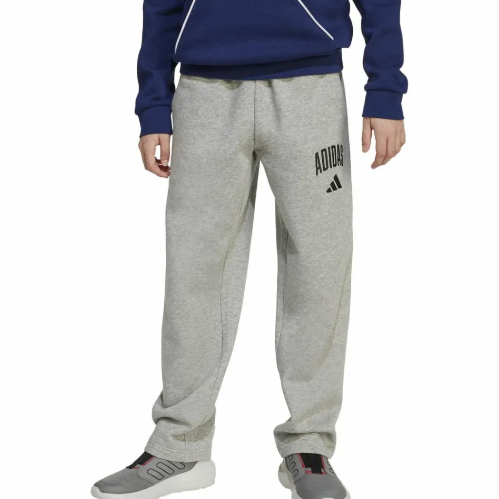 adidas Hosen<· Essentials Collegiate medium grey heather-black