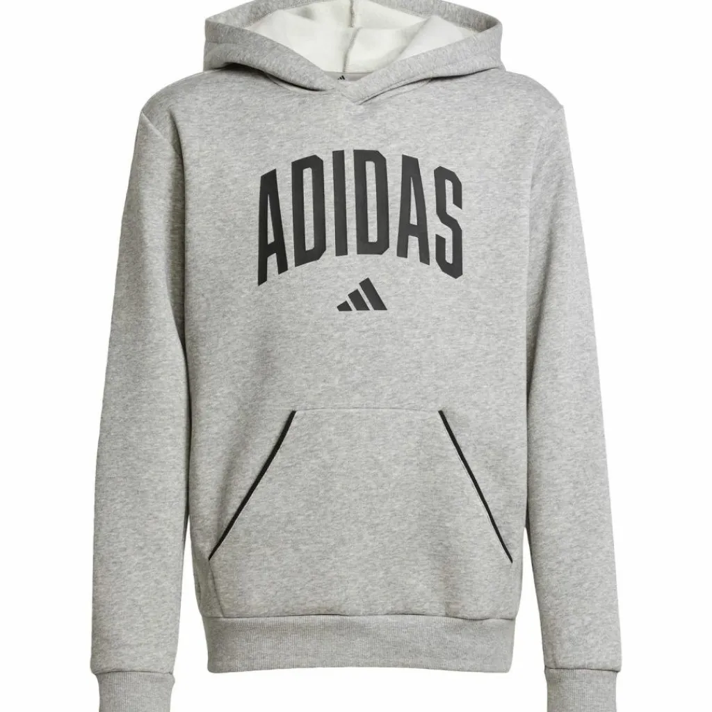 adidas Pullover & Sweats<· Essentials Collegiate medium grey heather-black