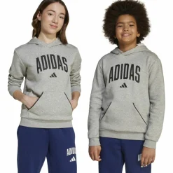 adidas Pullover & Sweats<· Essentials Collegiate medium grey heather-black