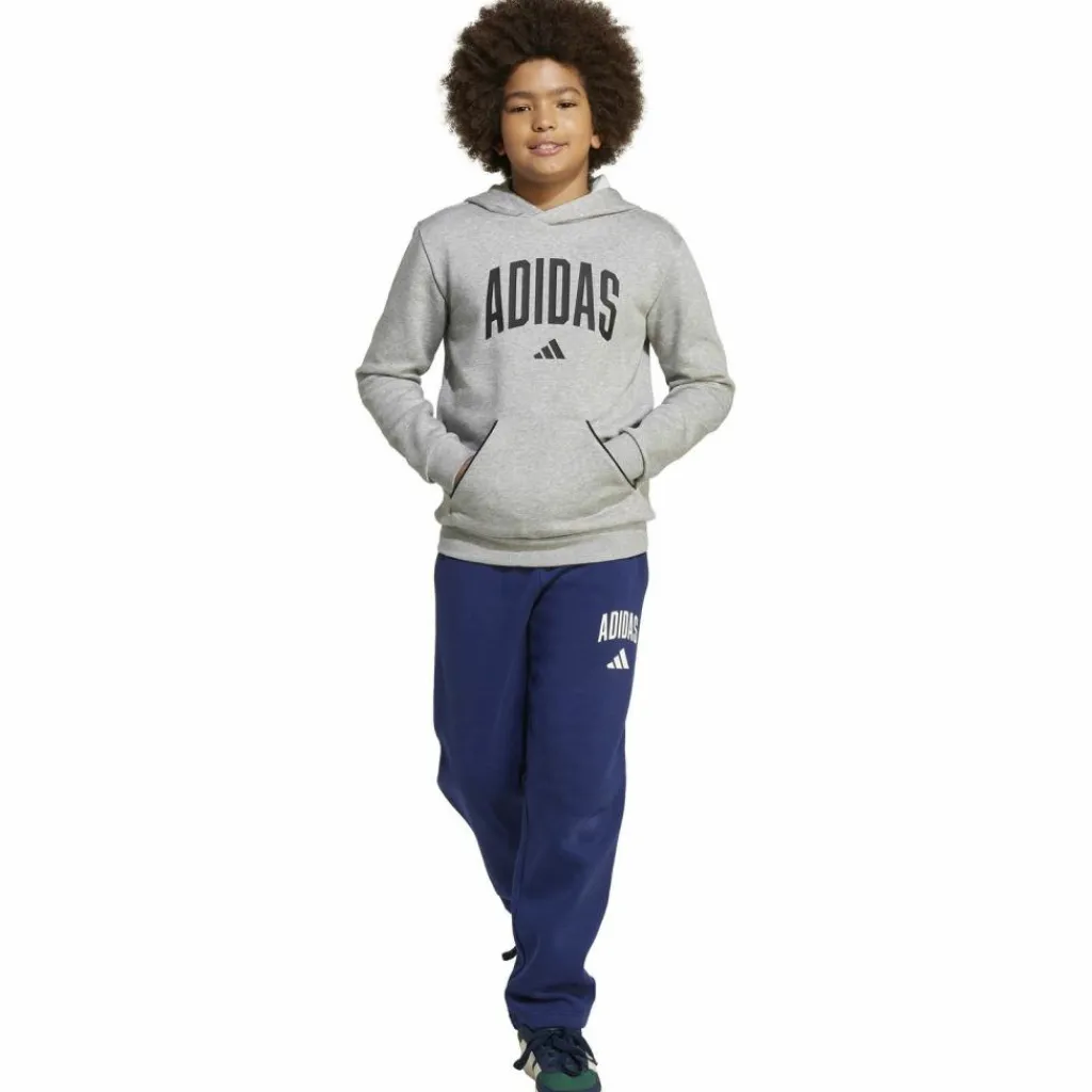 adidas Pullover & Sweats<· Essentials Collegiate medium grey heather-black