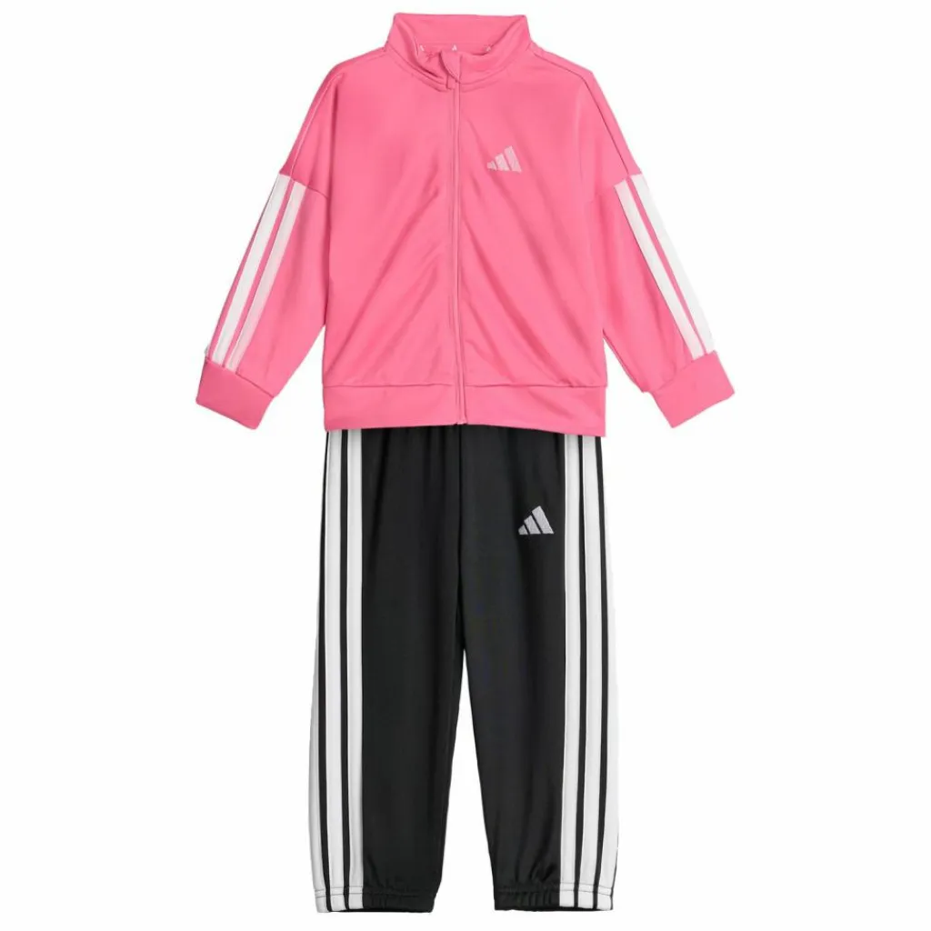adidas Trainingsanzüge<· Essentials CLIMACOOL Kids Trainingsanzug Pink Fusion / White / White