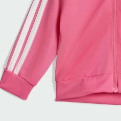 adidas Trainingsanzüge<· Essentials CLIMACOOL Kids Trainingsanzug Pink Fusion / White / White