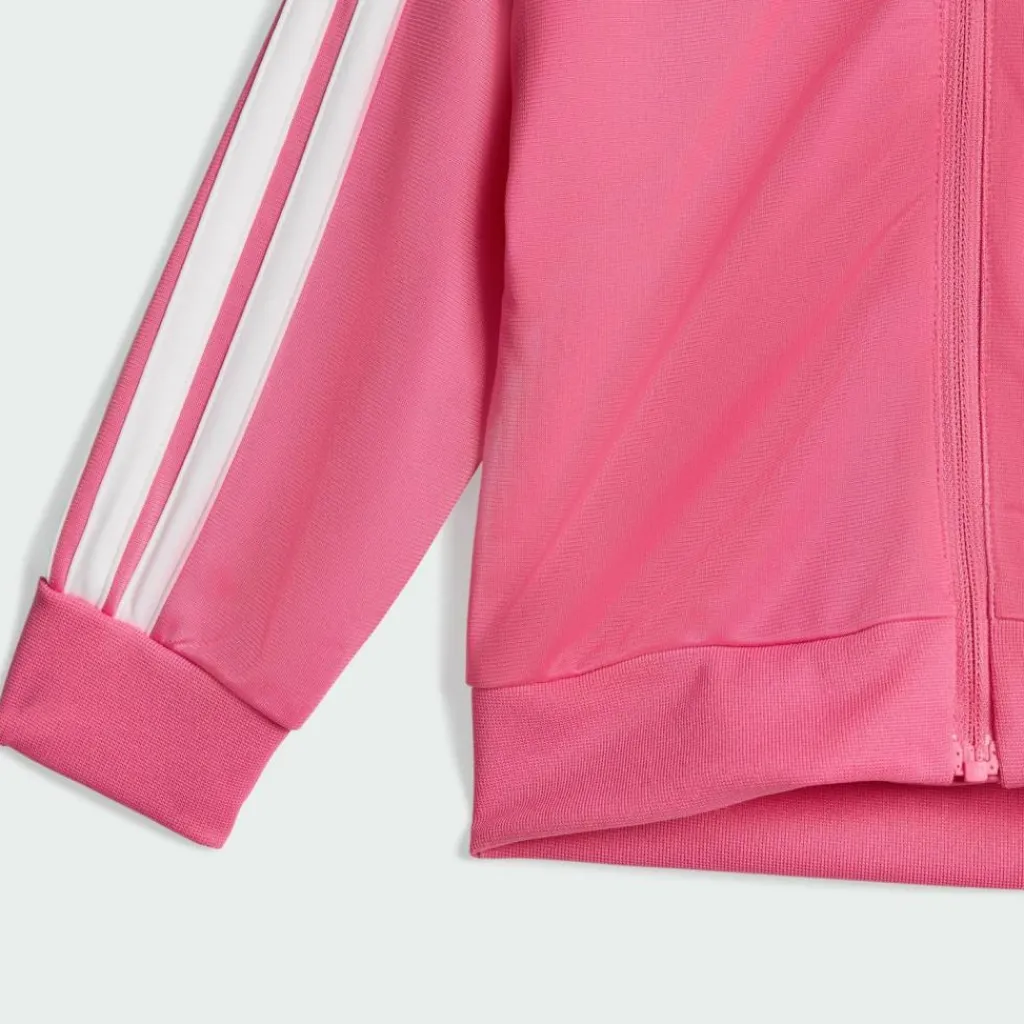adidas Trainingsanzüge<· Essentials CLIMACOOL Kids Trainingsanzug Pink Fusion / White / White