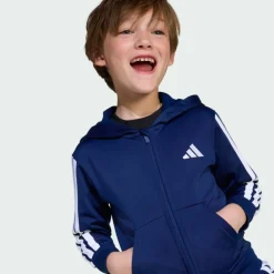 adidas Pullover & Sweats<· Essentials Kids Trainingsanzug Dark Blue / White