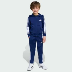 adidas Pullover & Sweats<· Essentials Kids Trainingsanzug Dark Blue / White